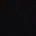 Wide-field view of the sky around the gravitationally lensed gal