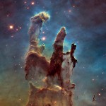 New view of the Pillars of Creation — visible