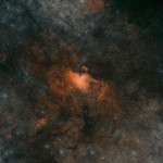 Digitized Sky Survey Image of the Eagle Nebula